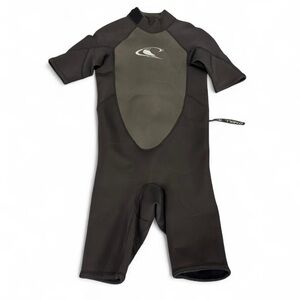 O'Neill reactor Wetsuit Front Zip Springsuit Black 2MM Neoprene